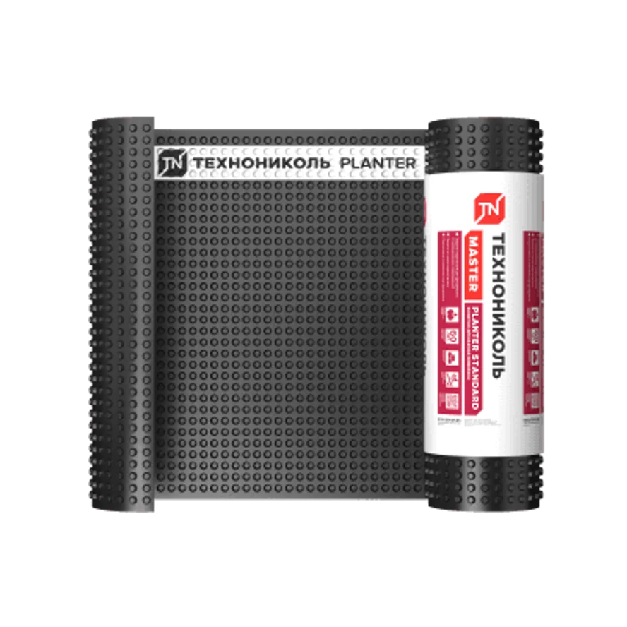 Мембрана профилированная PLANTER Standard, 1х20м