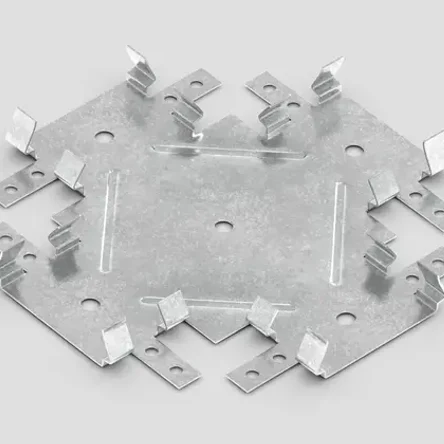 КНАУФ-соединитель одноуровневый "Краб" для КНАУФ-профилей ПП 60/27 мм