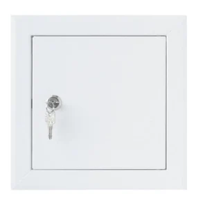 Металлический лючок с замком (под контролем)